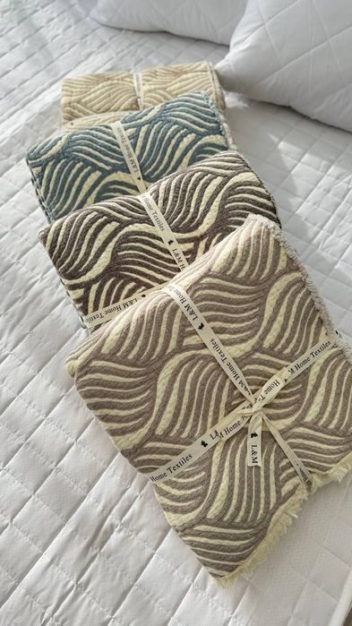 Муслінове органічне покривало на ліжко євро муслиновое покрывало