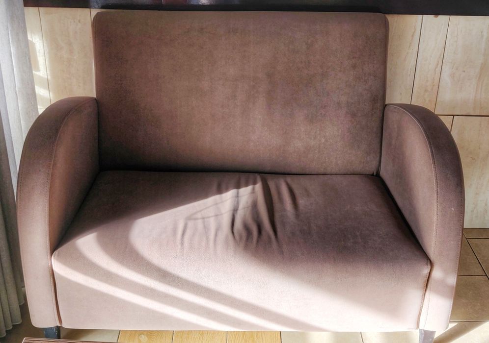 Sofá Tecido Lavável Como Novo