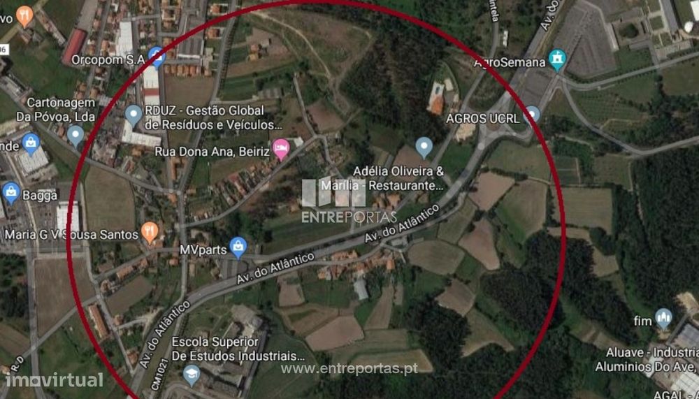 Venda de terreno com 42720m2, Argivai, Póvoa de Varzim