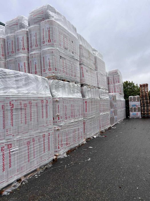 ROCKWOOL ROCKMIN Plus wełna skalna 8,34zł netto/m2 50mm