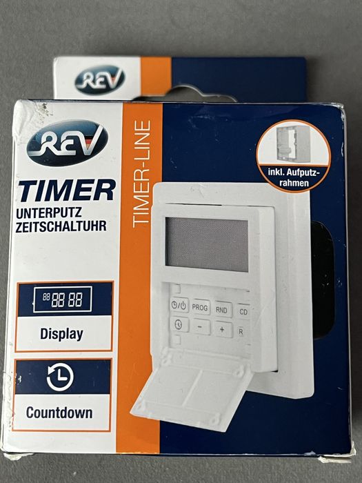 Cyfrowy programator czasowy podtynkowy REV EFP700ET-Nowe#11