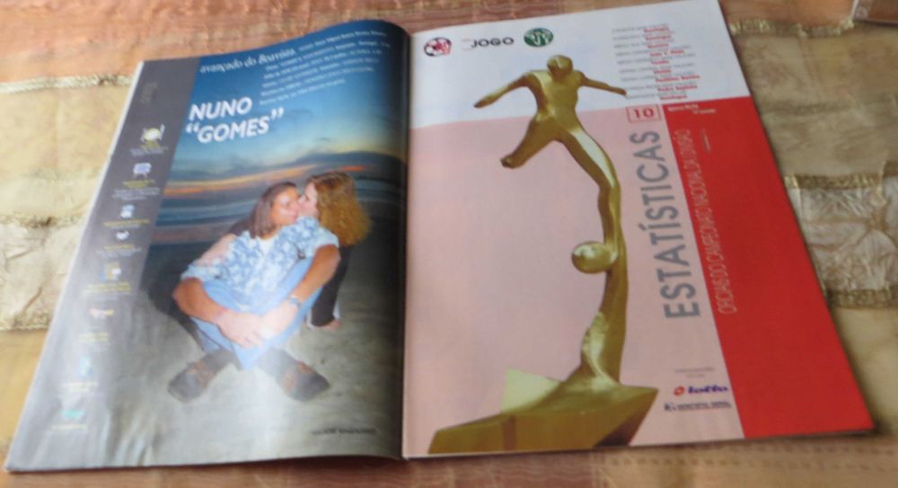 Revista Futebol Jogo Estrelas -Capa: O dia do Futebol profissional