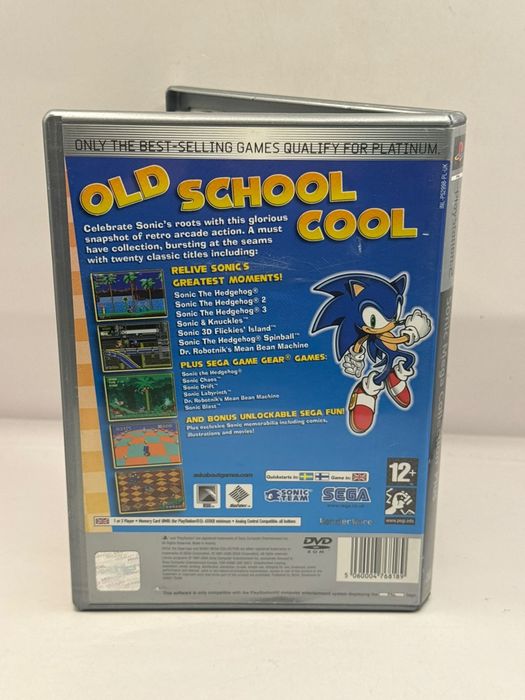 Sonic Mega Collection 3xA Ps2 nr 1840