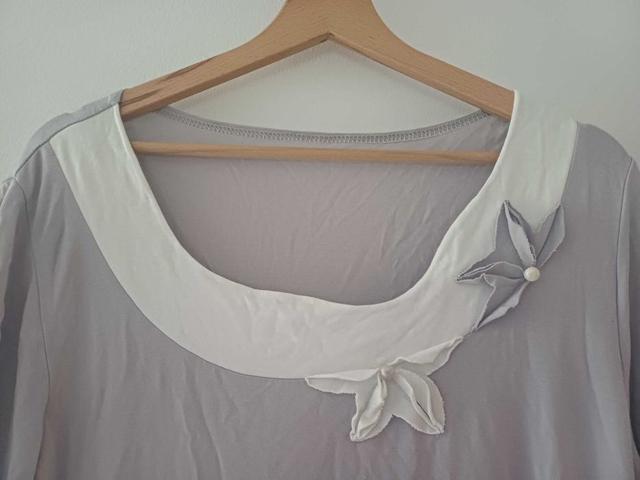 Elegancka buzka w kolorze lila, rozm. XL