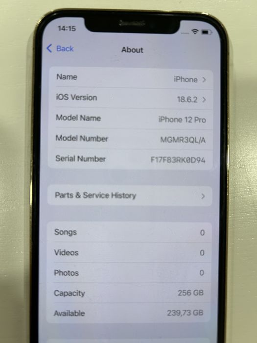 iPhones 12 Pro 256GB