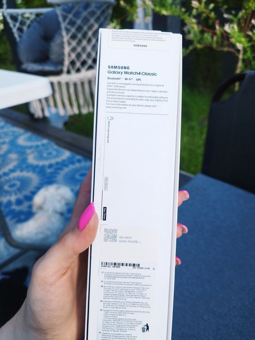 Smartwatch Samsung Watch 4 claasic.