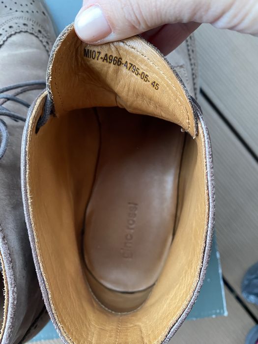 Botki oksfordki skórzane Gino Rossi 45