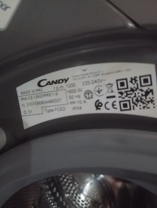 Máquina de lavar roupa 9 kg