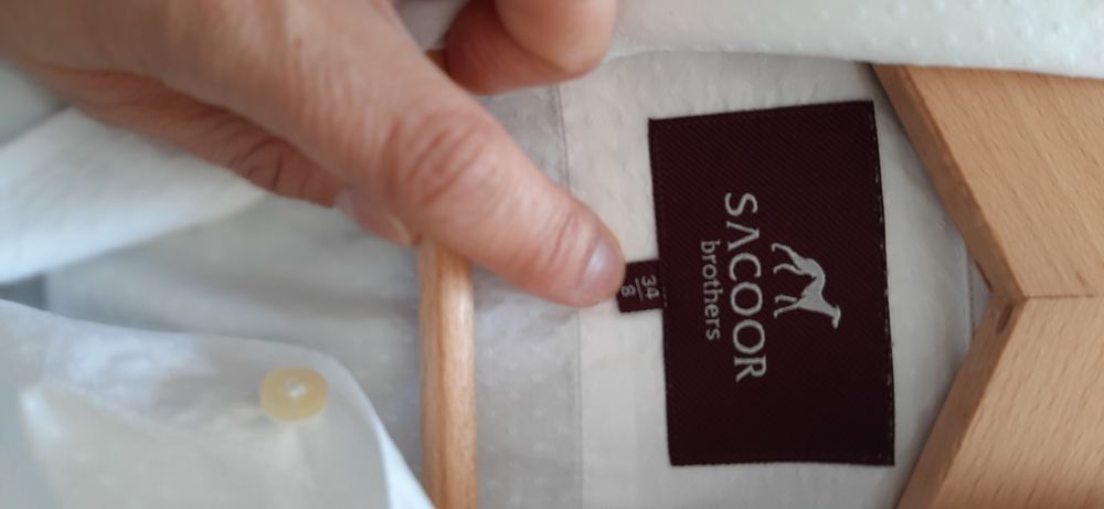 Camisa branca Sacoor Brothers