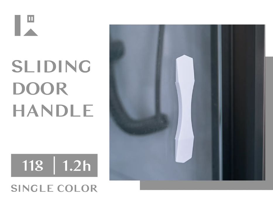 Puxador Fino para Portas de Correr