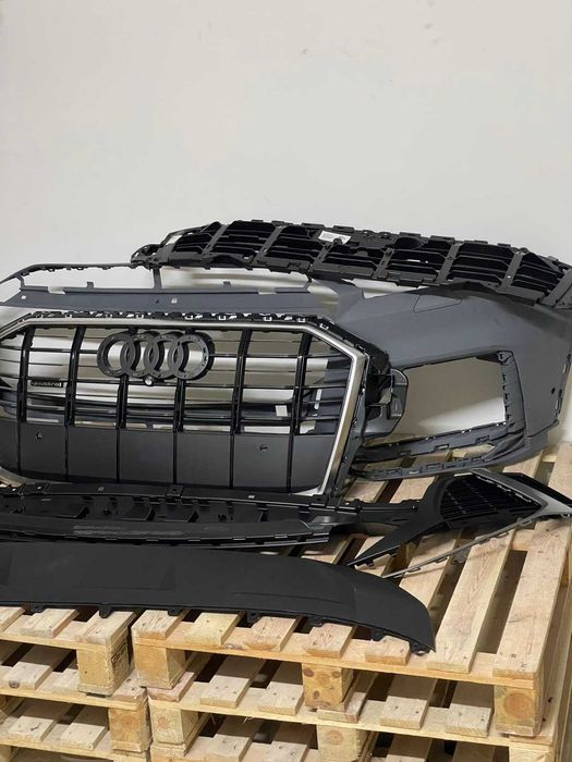 Бампер на Audi Q7 4M Lift, Ауди ку 7 рест, Ауді