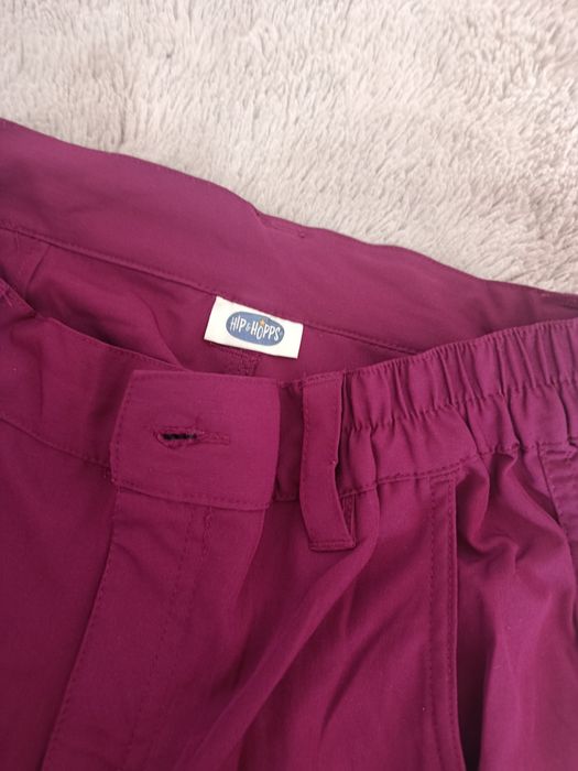 Fioletowe spodnie w góry