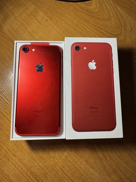 ПОВНИЙ КОМПЛЕКТ | Акум 88% Iphone 7 128red neverlock айфон
