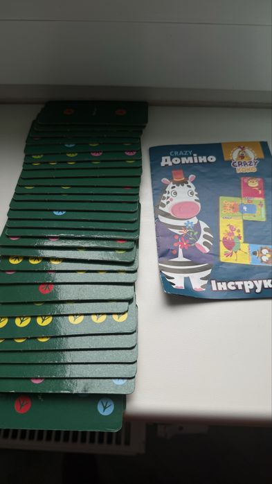 Дитяча гра Крейзі Crazy Доміно Домино