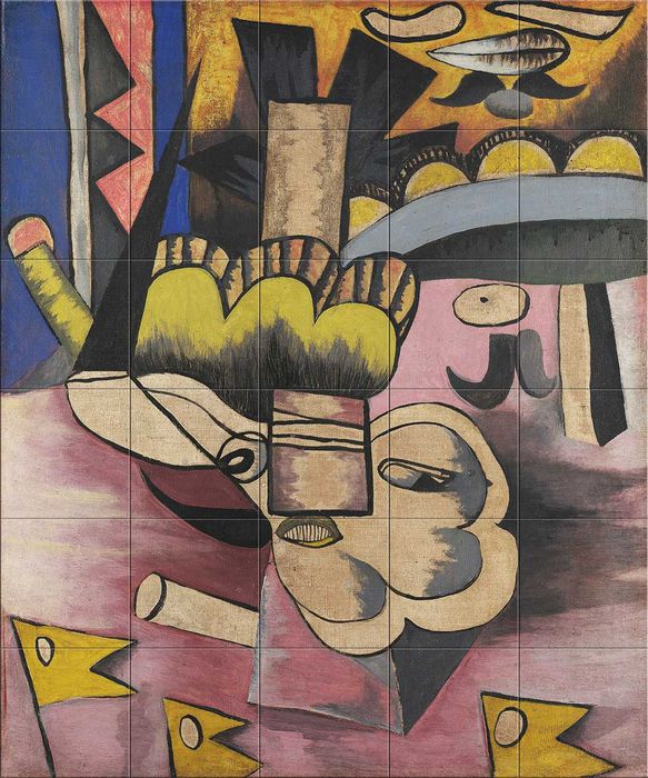 "Ascensão definitiva de Cristo" de Flávio de Carvalho