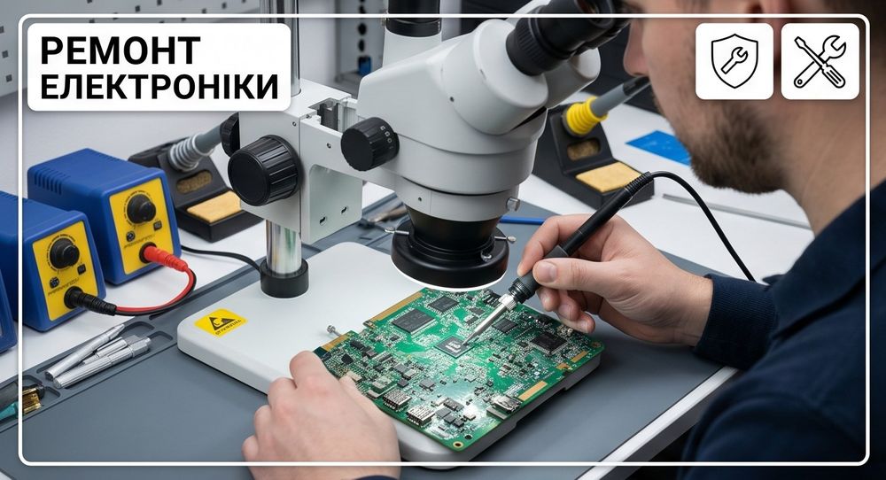 Ремонт та розробка електроніки | 3D-друк | Збірка пристроїв