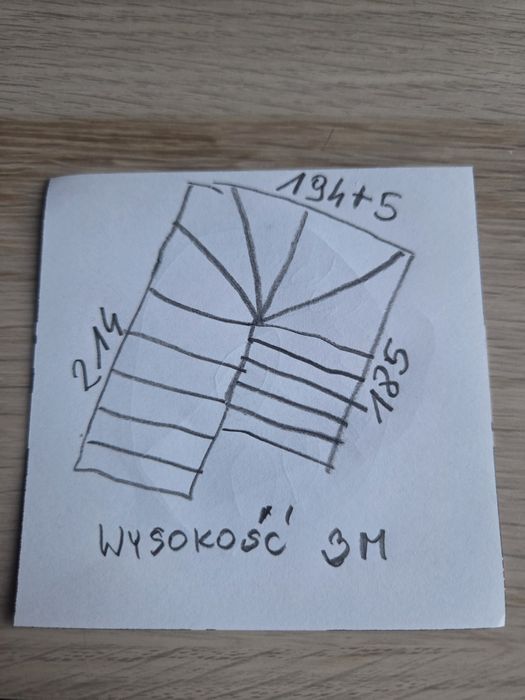 Schody wewnętrzne z podstopniami