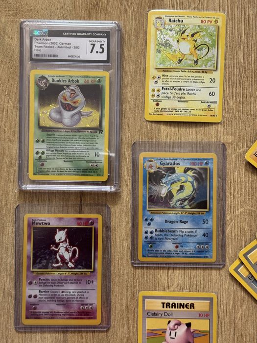 Karty Pokemon Base Set 1999-2000 + gratis