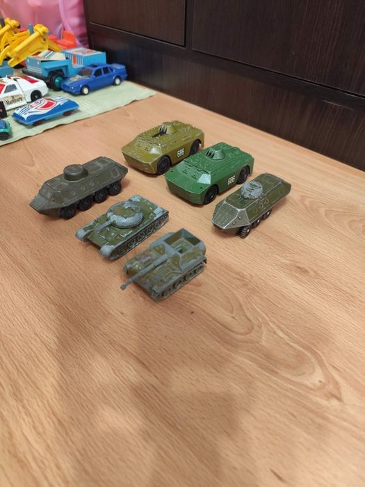 Танки игрушечные советские металлические
