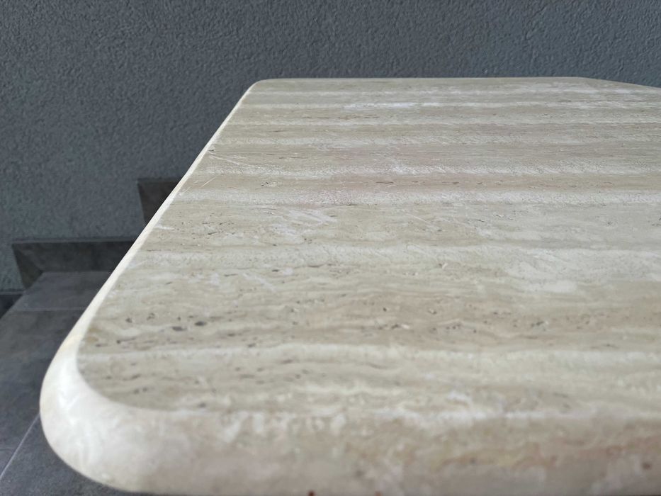 Stolik kawowy kamienny - trawertyn