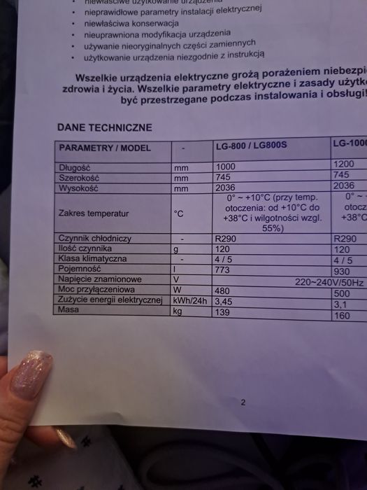 Witryna chłodnicza