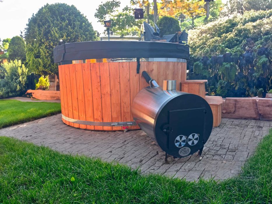 Balia ogrodowa  wanna  Bania Hot Tub Gorąca Beczka
