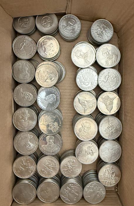 PRL 649 monet okolicznosciowych z lat 1959 - 91