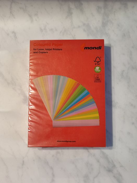 Папір кольоровий для лазерних, струменевих та копіювальних апаратів А4