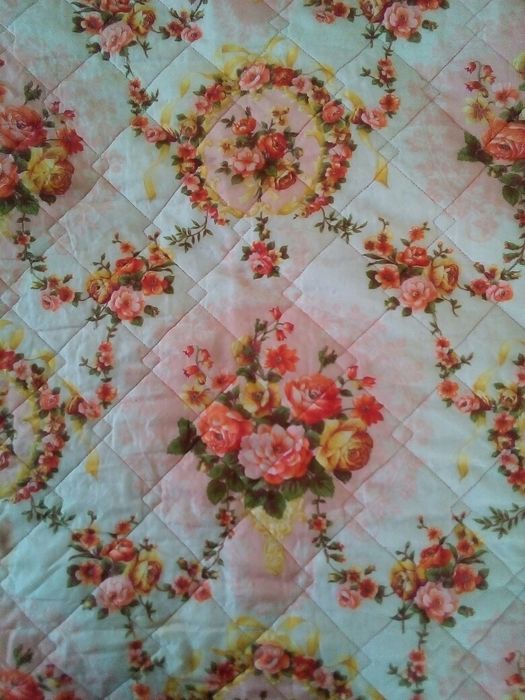 Покрывало двухспальное ретро плед Франция