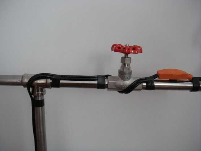 KABEL GRZEWCZY 1m / 16W przewód grzejny z Termostatem do OCHRONY RUR