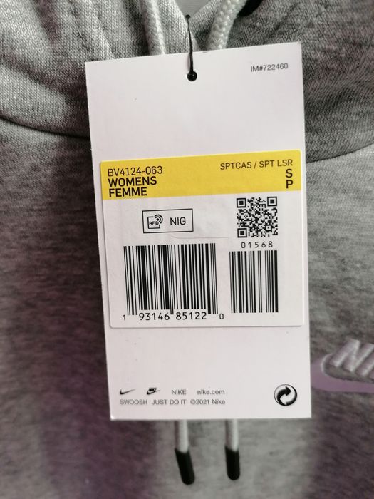 Nowa bluza damska nike roz S