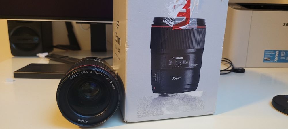 Nowy obiektyw Canon EF 35mm f/1,4L II USM - Gwarancja
