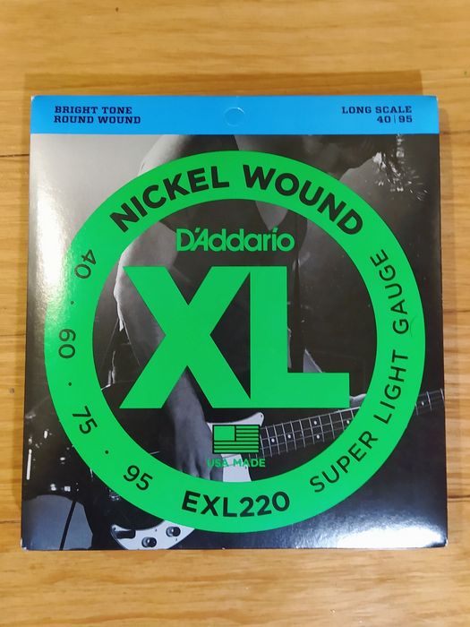 Cordas baixo elétrico 40-95 D'Addario