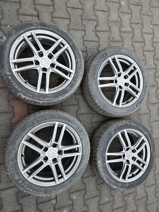 Alufelgi 17" VW 5x112 Dezent z oponami