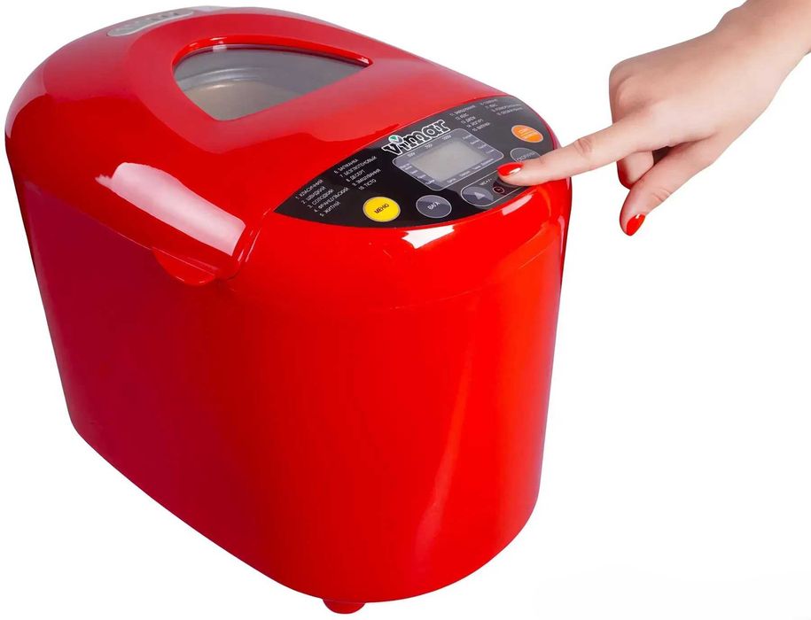 Хлібопічка VIMAR  йогурт, варення, 19 програм, випічка 1 кг.