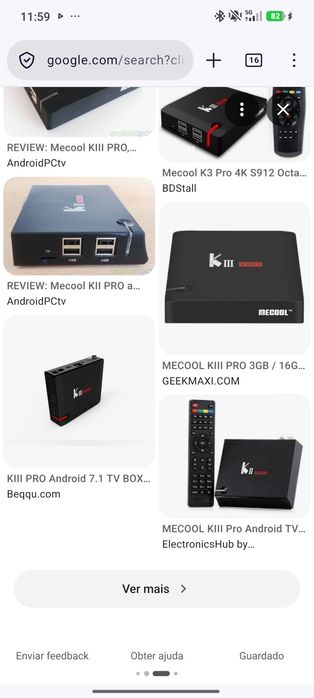 Box android k3 pro android e satélite