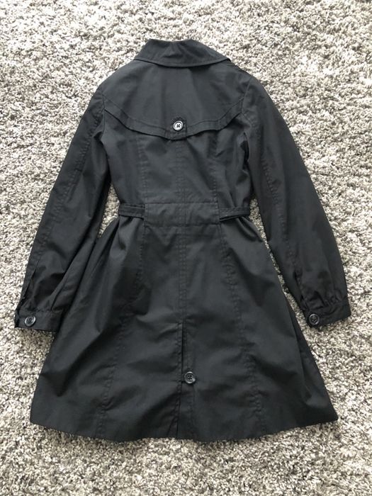 Плащ Тренч чорний H&M