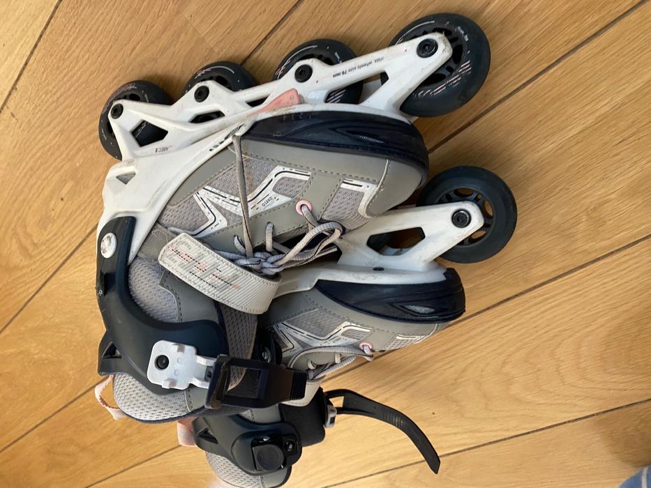 Rolki r. 35-38 FIT3 Oxelo Decathlon 22-24 cm