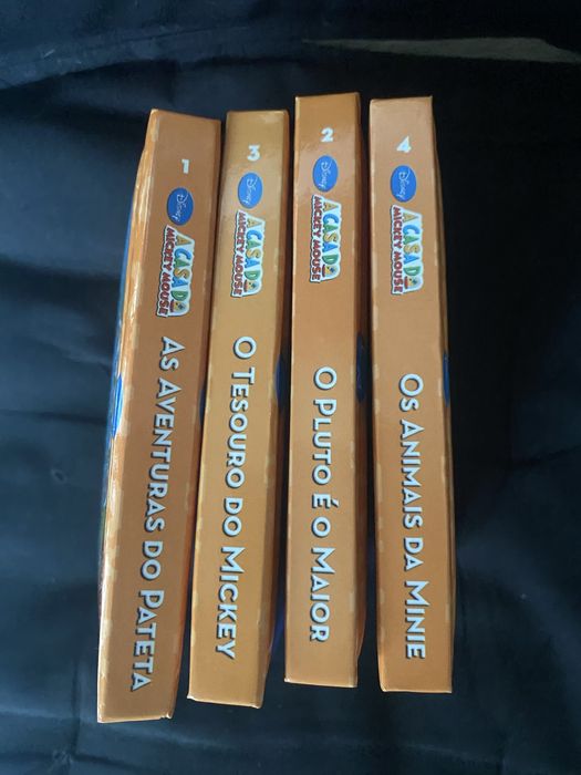 Livros Pack de 4 da Disney “A Casa do Mickey Mouse”
