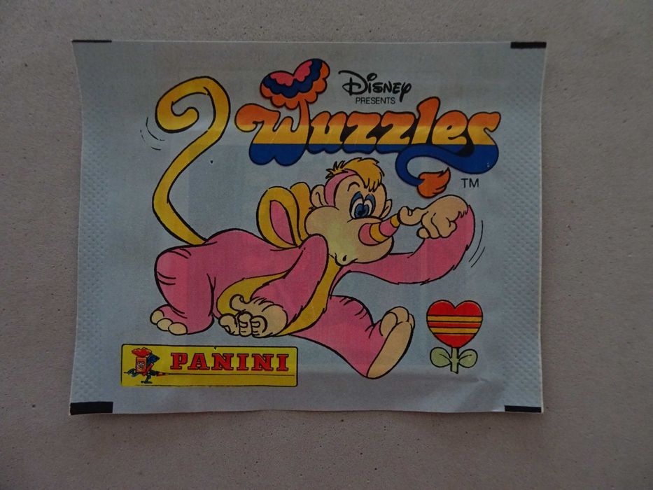 Carteira de cromos fechada Wuzzles - Panini (Rinocaco )