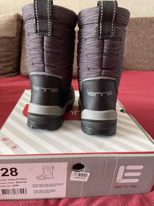 Чоботи дитячі Lenne 28 розмір (устілка 17,5 см)