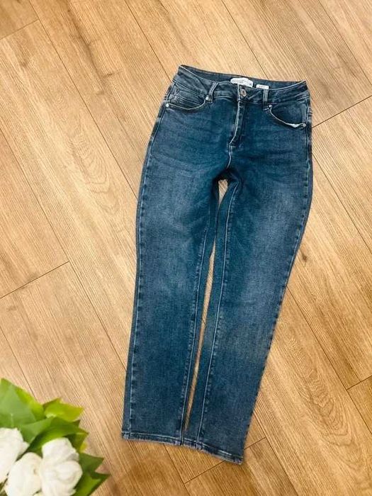 Medicine denim slim fit s 36 m 38 niebieskie Basic casual