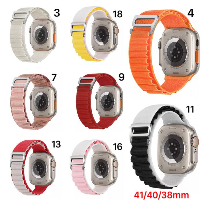 Браслет Apple watch Alpine loop ремешок 49/44/45/40/41/42/38mm