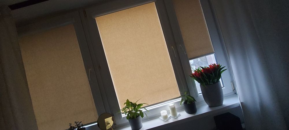 Rolety w kasecie - komplet 3 szt.