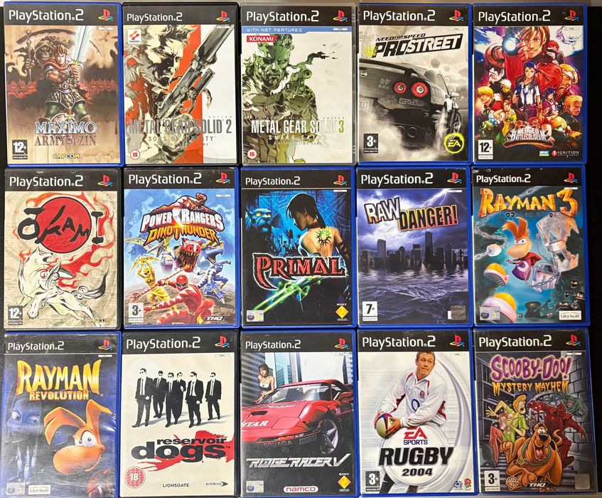 JOGOS PLAYSTATION 2/PS2 (SEM MANUAIS) | Portes Grátis | Ler Descrição↓