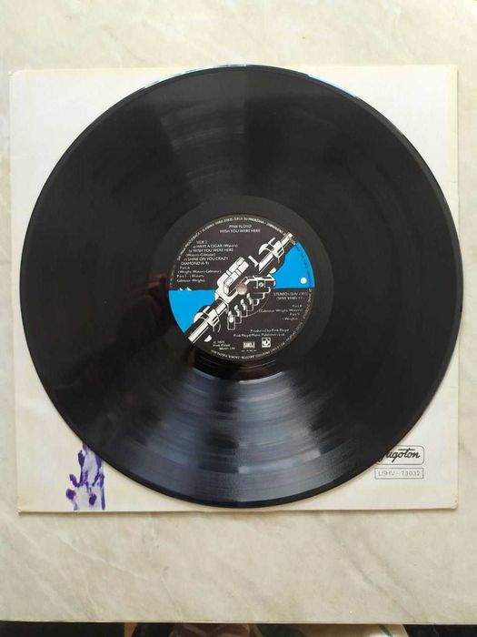пластинка Pink Floyd – Wish You Were Here Jugoton 1978 года