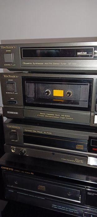Technics deck i tuner super stan