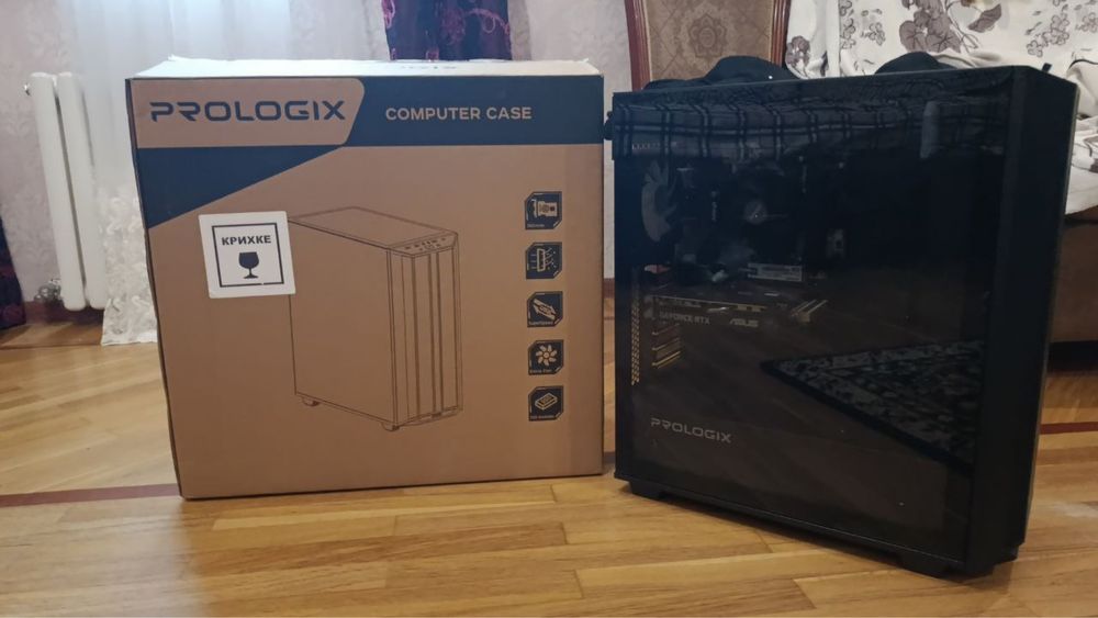Игровой ПК Ryzen 5 + RTX 3050, почти новый