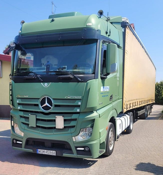Mercedes-Benz Actros 1848 Mega Lowdeck  Mercedes Actros 1848 480 Mega Low-Deck Krone