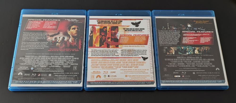 Missão: Impossível Trilogia - Mission: Impossible Trilogy Blu-ray